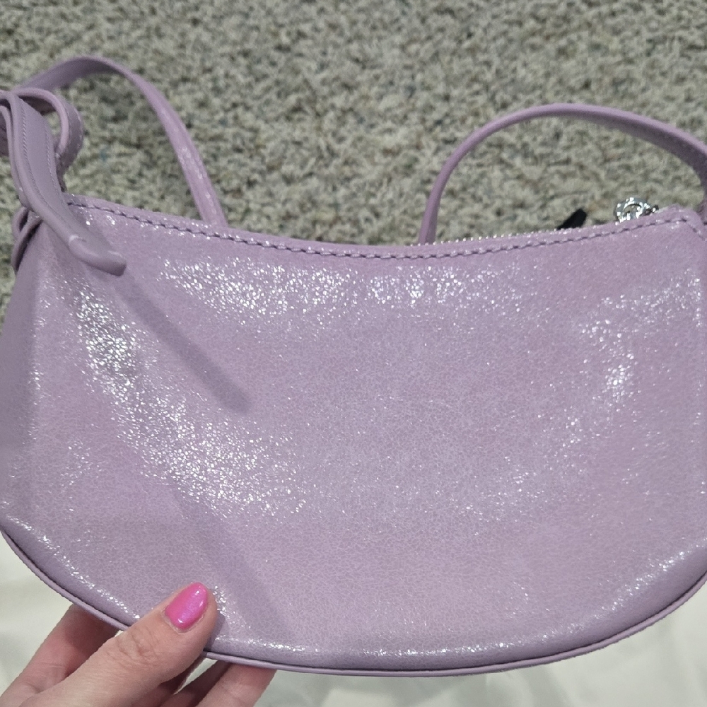 kate spade glossy lavender crossbody bag - Picture 5 of 9